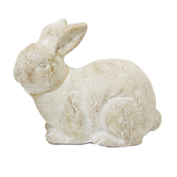 Zając betonowy Rustykalny dekoracja 14cm